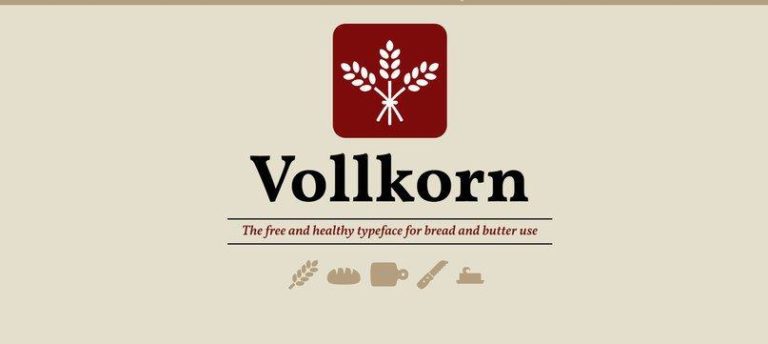 Шрифт Vollkorn