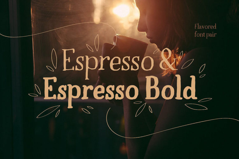 Шрифт Espresso & Espresso Bold