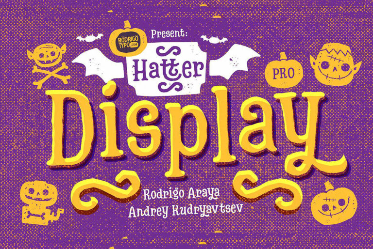 Шрифт Hatter Display Pro