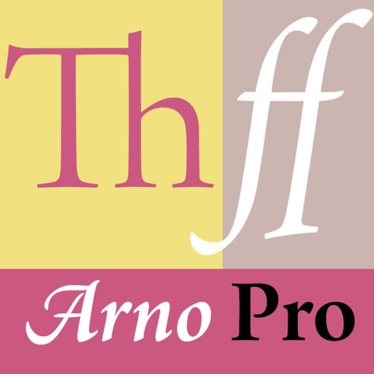 Шрифт Arno Pro