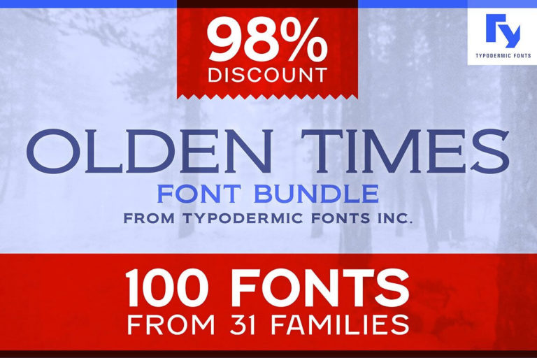 Шрифт Olden Times  Bundle