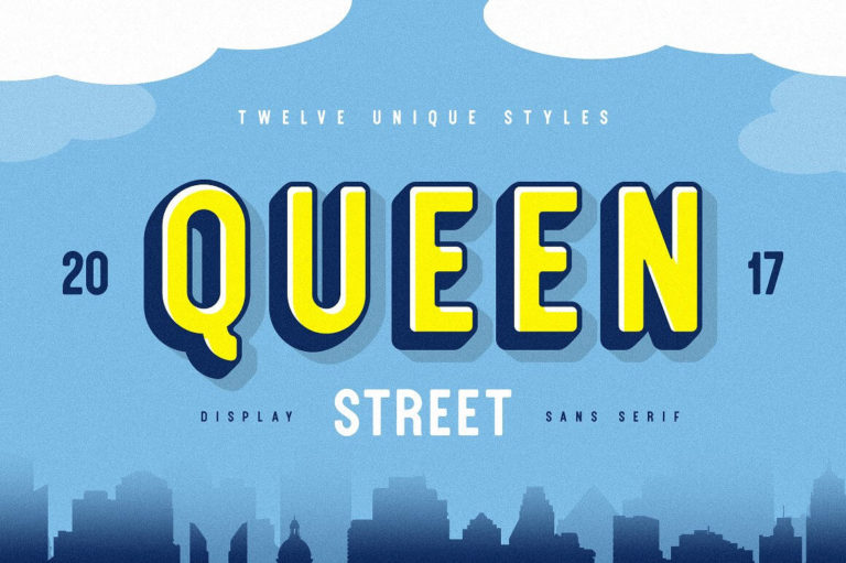 Шрифт Queen Street Display
