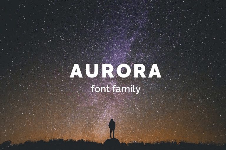 Шрифт Aurora  Family
