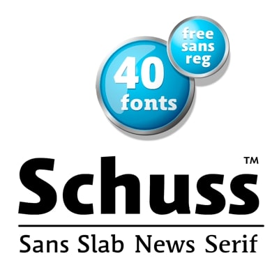 Шрифт Schuss Sans PCG