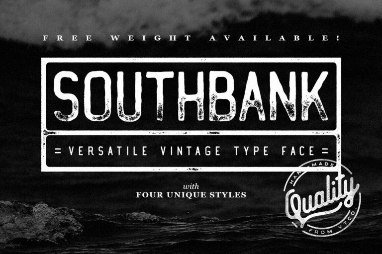 Шрифт Southbank
